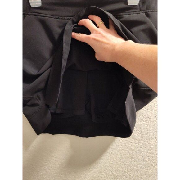 32 Degrees Cool Black Mini Skort Activewear Women's XXL With Pockets - Picture 4 of 6